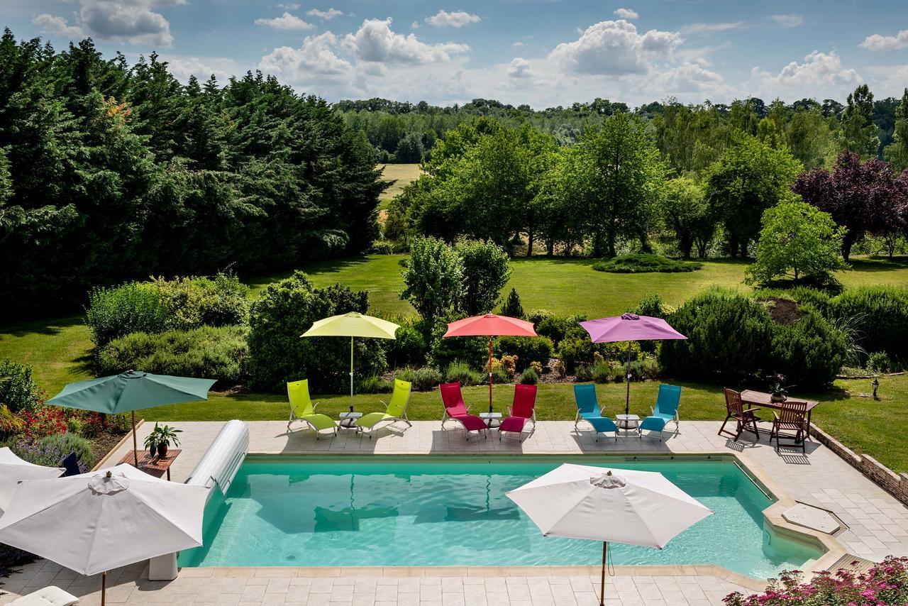 Domaine Du Bois Des Anges Bed & Breakfast Germigny-l'Eveque ภายนอก รูปภาพ